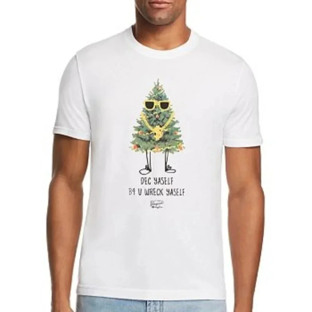 Original Penguin Dec Yaself Holiday Mens T-Shirt